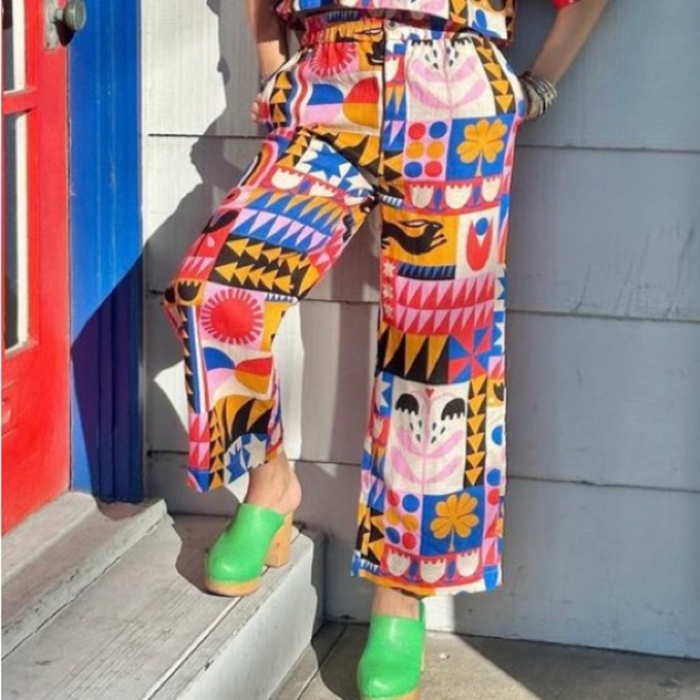 Nooworks Lisa Congdon Linen Pants